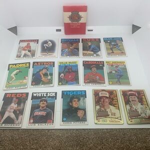 Topps Baseball Trading Cards Set - Multicolor